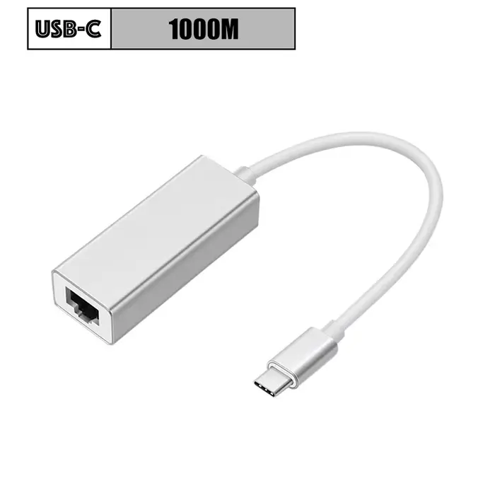 Adaptateur Ethernet externe USB C 100/1000Mbps