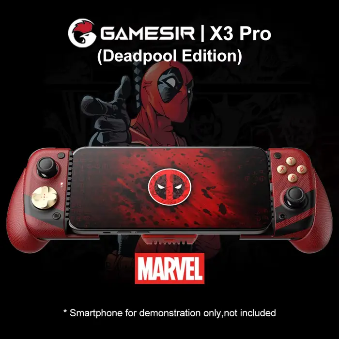 GameSir X3 Pro Deadpool Edition contrôleur de jeu Mobile 100% Original avec puissance de refroidisse