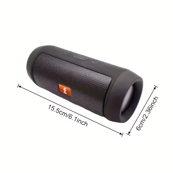 Haut-parleur Bluetooth sans fil portable - Mini boîte à son de bureau avec fonction de charge pour un transport et une utilisation faciles