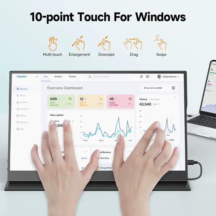 Écran tactile portable UPERFECT 15