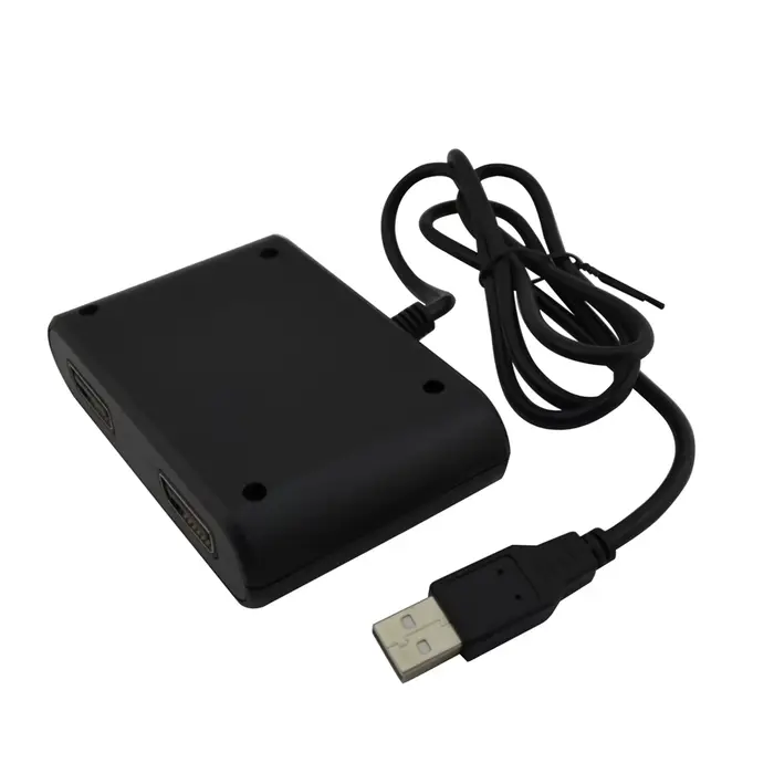 Pour MayFlash pour Sega Saturn SS contrôleur Game Pad vers PC adaptateur USB double Port