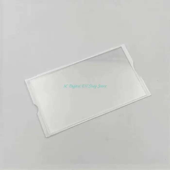 E74D Panneau d'écran en verre transparent / plastique