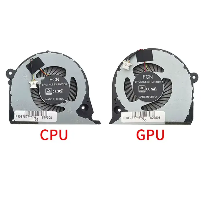 Nouveau ventilateur de refroidissement de processeur pour ordinateur portable pour DELL Inspiron 15-7577 7588 G7-7588 G7-7580 G5-5587 Vostro 15-7580 P71F 7570 P72F DC5V 0.5A
