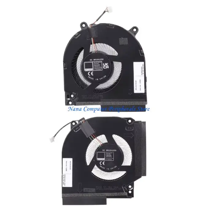 F68C CPU GPU ventilateur refroidissement dissipateur thermique ordinateur portable carte graphique