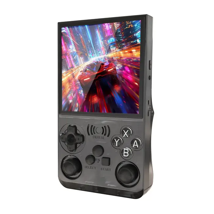 GAMINJA ANS13 Console de jeu vidéo Portable rétro écran IPS de 4.0 pouces système de jeu de poche