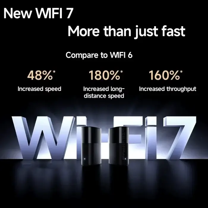 Routeur XIAOMI BE3600 Pro WiFi 7 Haute Vitesse 3570 Mbps Qualcomm Quad Core Accélérateur de Jeu Système Mesh Couverture Complète de la Maison 2.5G