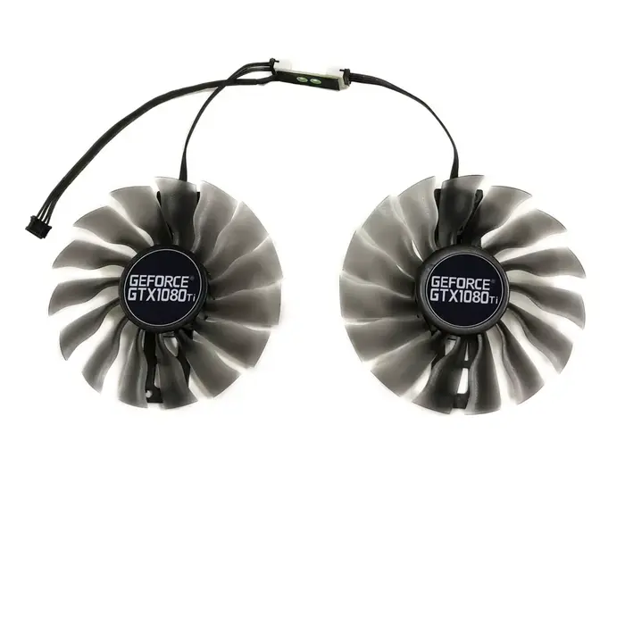 Refroidissement de carte graphique, ventilateur de cartes de refroidissement GPU, pour Palit GTX 107