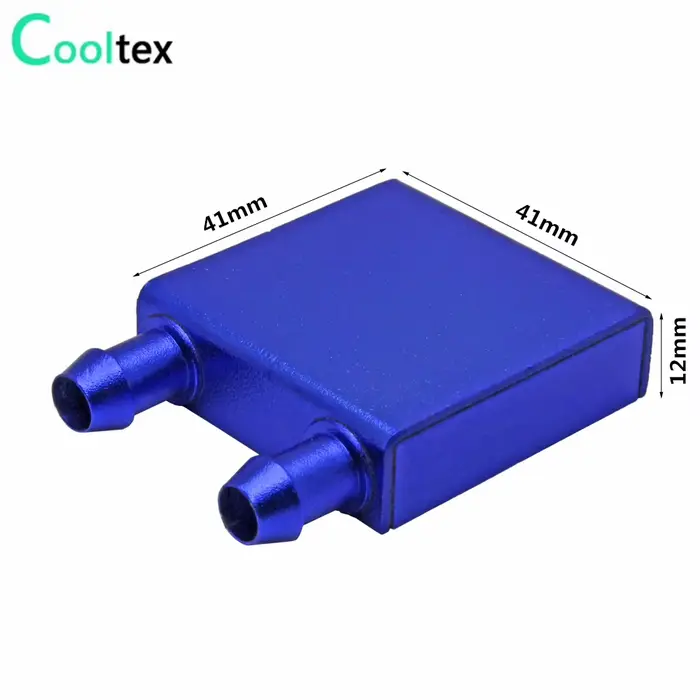 Bloc d'eau liquide de refroidissement de nuit en aluminium