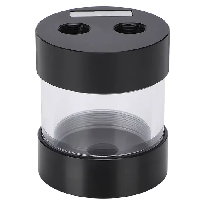 Réservoir d'eau de refroidissement cylindrique à 3 trous, réservoir d'eau de remplacement pour ordin