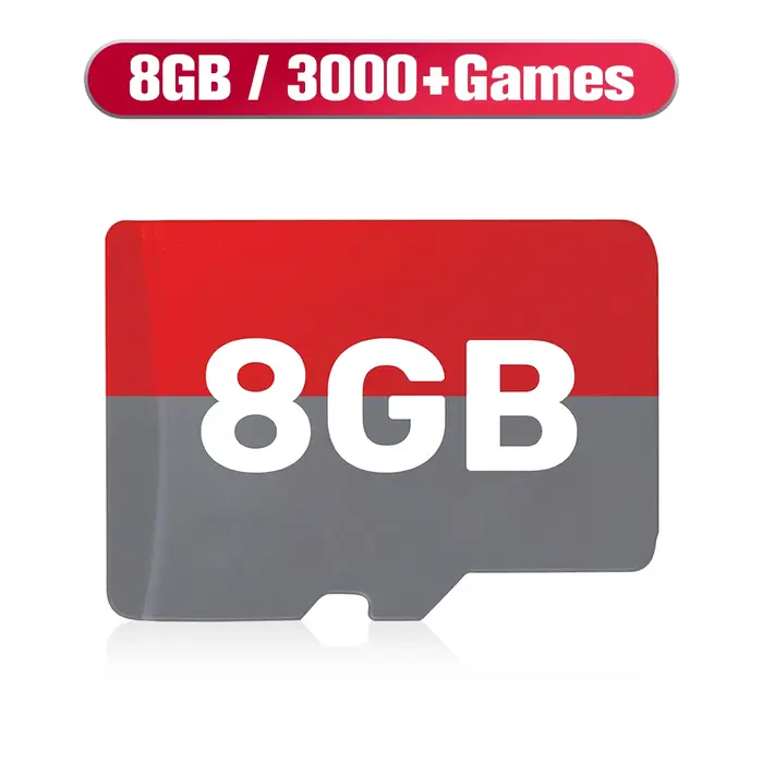 Carte TF de jeu avec 3168 jeux rétro et 2