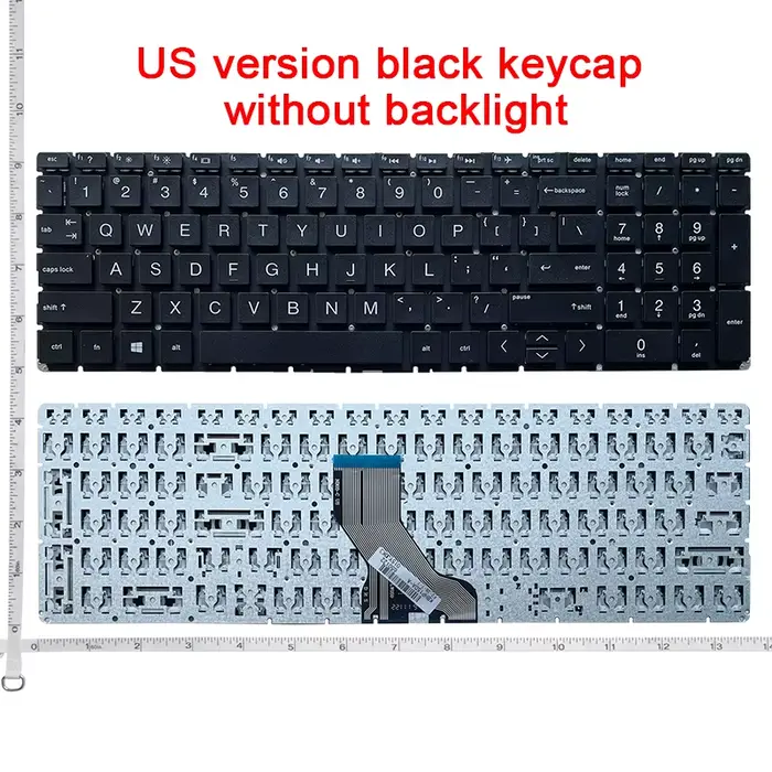 Nouveau clavier d'ordinateur portable américain pour HP 15-CX 15-CH 15-CP 15-CS 15-CW 15-CN 15-DA 15