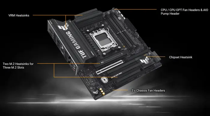 Carte mère ASUS TUF GAMING B850M-PLUS WIFI