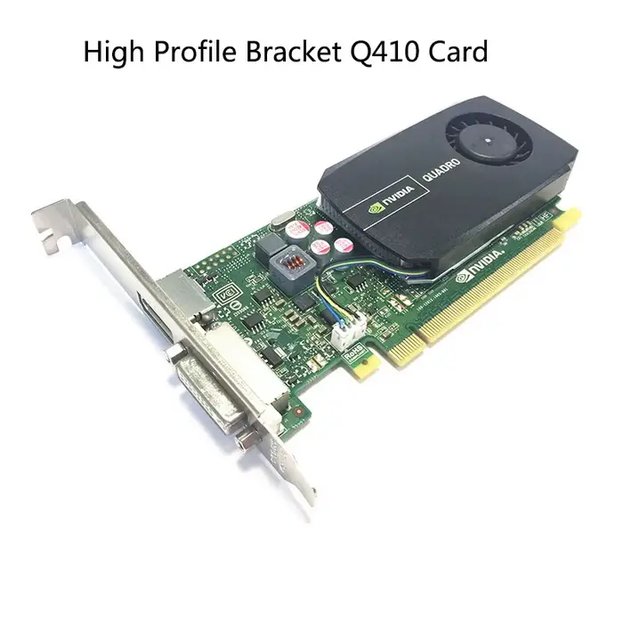 NVIDIA Quadro 410 Q410 PCI-E 16X carte graphique professionnelle Port DP conception de dessin carte