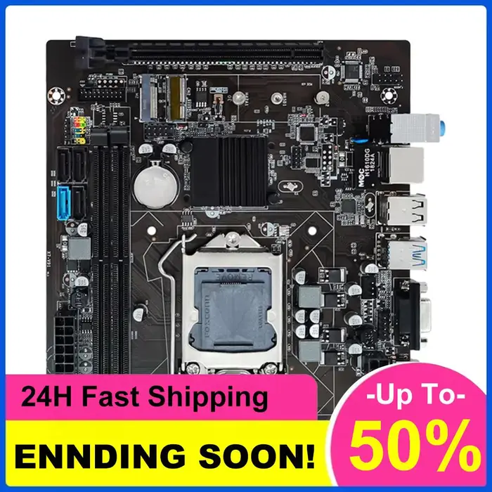 Ensemble de cartes mères B75, prend en charge M.2 NVME LGA1155, carte mère d'ordinateur DDR3, RAM 16