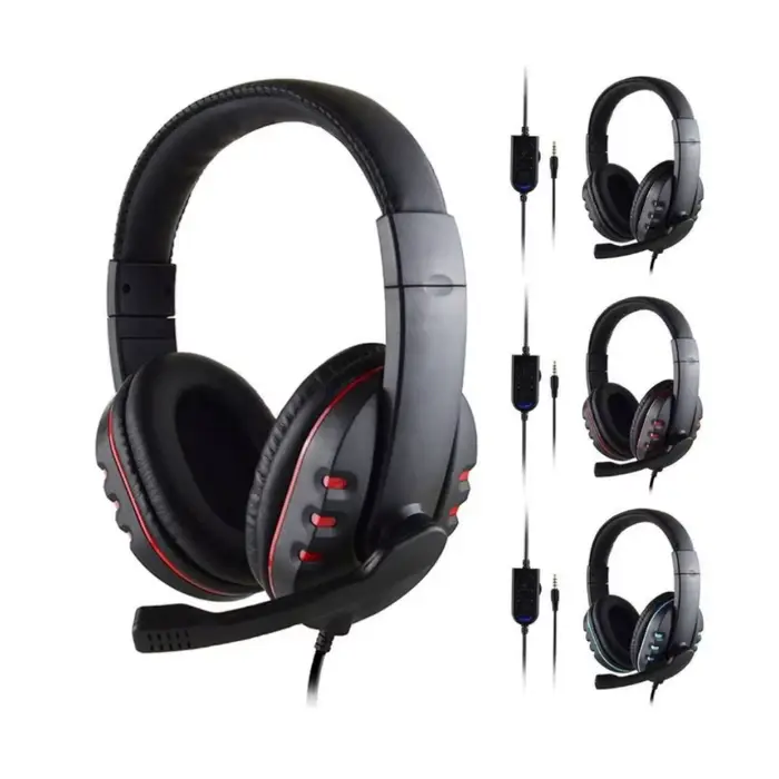 Casque de jeu filaire avec microphone