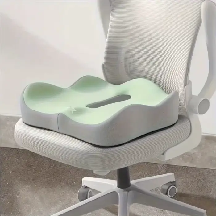 Coussin de siège de bureau ergonomique à 3 zones