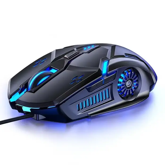 G5 souris filaire muette Six touches jeu lumineux e-sports machines accessoires informatiques
