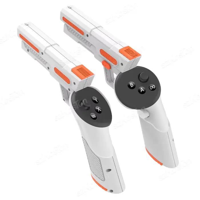 Poignées de Stock de pistolet VR pour contrôleur Meta Quest 3 / Quest 3S VR, expérience de prise de