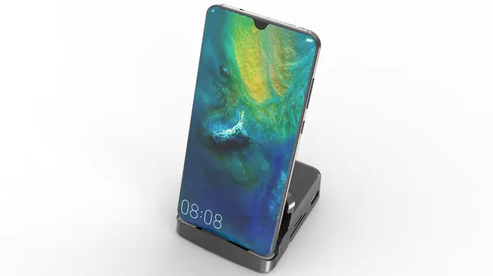 Station d'accueil USB-C 8-en-1 avec support pour téléphone